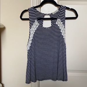 black and white striped tank!